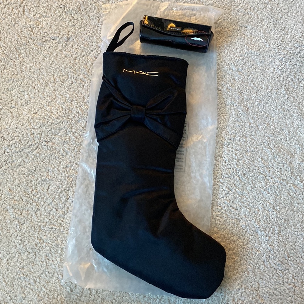 MAC stocking and lip stick case